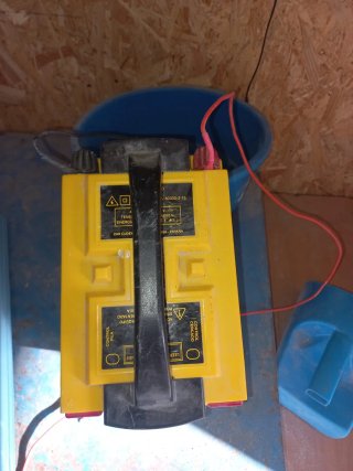Pastor eléctrico ganadería casi nuevo
