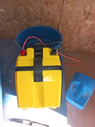 Pastor eléctrico ganadería casi nuevo