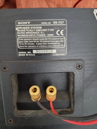 Sony SS-TX7 Altavoz Central