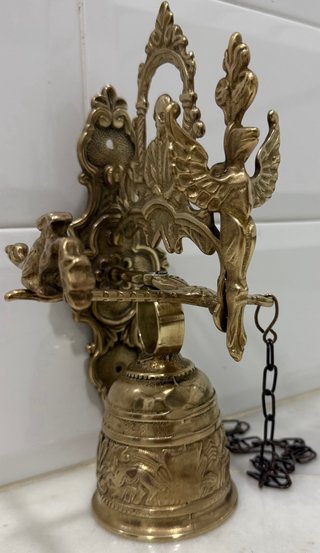 ANTIGUA CAMPANA LITÚRGICA DE BRONCE FRANCIA