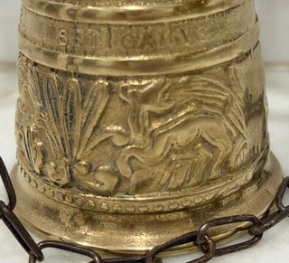 ANTIGUA CAMPANA LITÚRGICA DE BRONCE FRANCIA