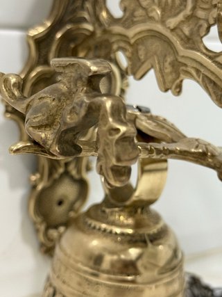 ANTIGUA CAMPANA LITÚRGICA DE BRONCE FRANCIA