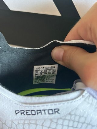 Botas de fútbol Adidas Predator Verde/Blanco