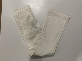 Jeans Kate a zampa bianchi