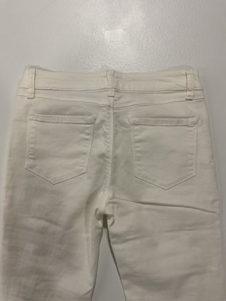 Jeans Kate a zampa bianchi