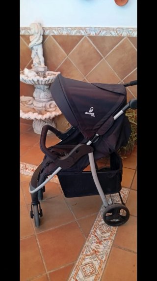 Silla de paseo ligera Asalvo negra