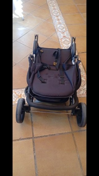 Silla de paseo ligera Asalvo negra