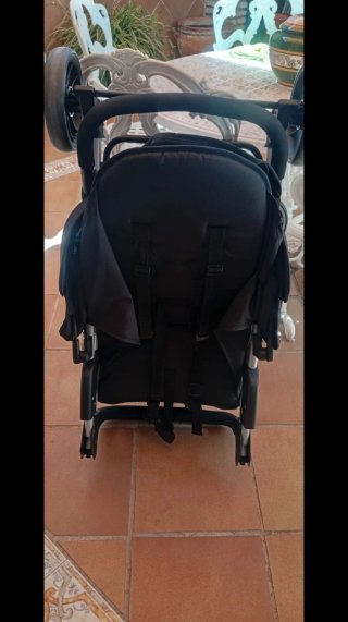 Silla de paseo ligera Asalvo negra