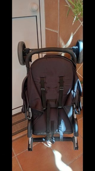 Silla de paseo ligera Asalvo negra