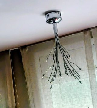 Lámpara colgante diseño ramas