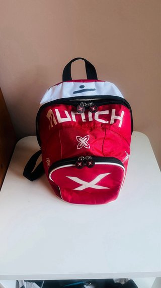 Mochila deportiva Munich roja y blanca