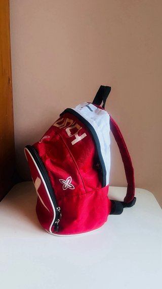 Mochila deportiva Munich roja y blanca