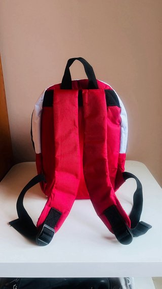 Mochila deportiva Munich roja y blanca