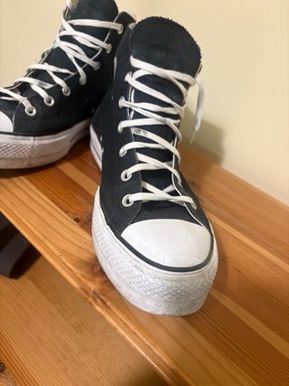 Zapatillas Converse Negras Plataforma