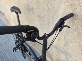 Bicicleta Plegable Brompton Negra