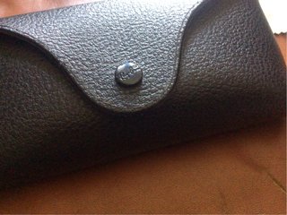 Ray-Ban custodia occhiali nera originale + panno