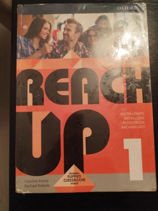 Libro inglés Reach Up 1° de bachillerato de Oxford