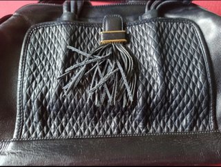 Borsa Valentino Adelaide vintage blu scuro