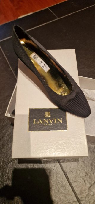 Zapatos Lanvin Negros Talla 36