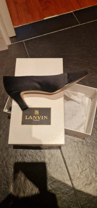 Zapatos Lanvin Negros Talla 36