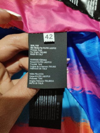 Parka Flo&clo fucsia con capucha