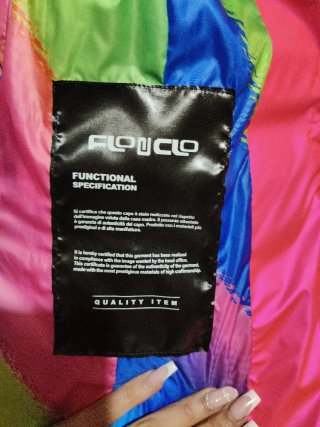 Parka Flo&clo fucsia con capucha