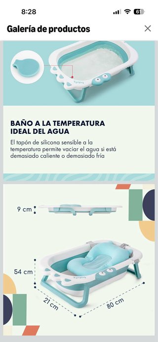 Bañera Plegable Babify Bebé