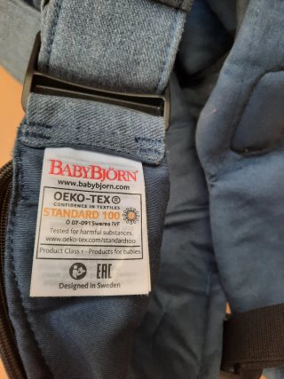 Mochila Portabebés BabyBjörn Azul