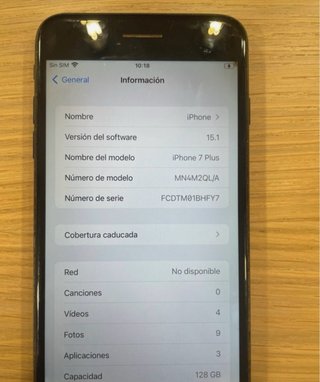 iPhone 7 Plus Negro