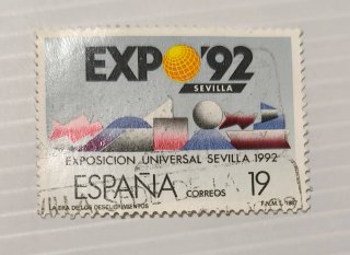 Lote 98 Sellos - Expo '92 Sevilla (19 ptas Usados)