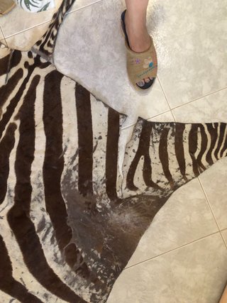 Alfombra Cebra Natural Tanzania Producto exclusivo