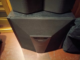 Pack 2 altavoces y subwoofer Sony.