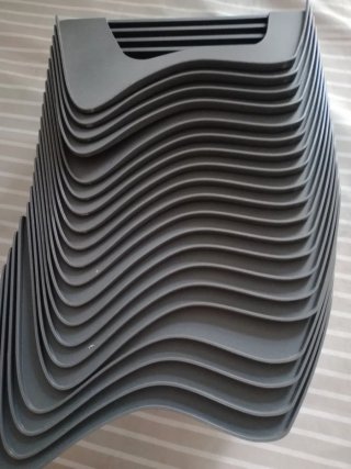 Zapatero Ikea Gris Plástico 20 unidades