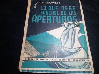 Lote 2 Libros Ajedrez Dr. Alekhine y Romanowsky-AÑ