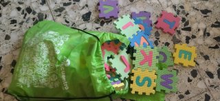 Puzzle Letras Foam Encajables