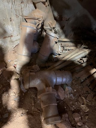 Tubos de riego metálicos