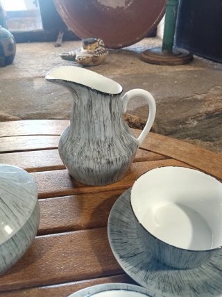 Juego de té Castro Sargadelos antiguo