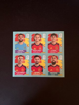 Lote ampliacion España Cromos Mundial 2026