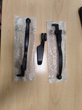 Manetas de Freno Moto Negras