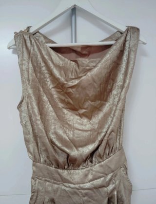 Mono largo dorado Shein Talla S