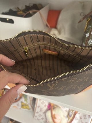 Bolso Boulogne Marrón Dorado