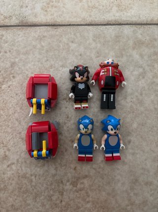 Lego Sonic, Shadow, Eggman e accessori