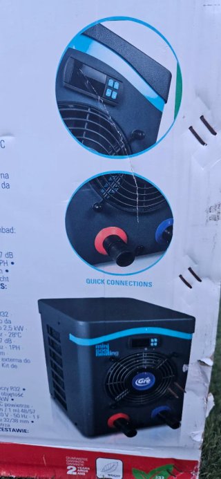 Calentador de piscina Gre Mini