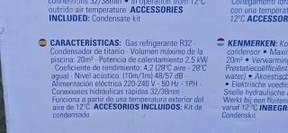 Calentador de piscina Gre Mini