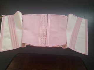 Faja Reductora Ajustable Talla Única Rosa