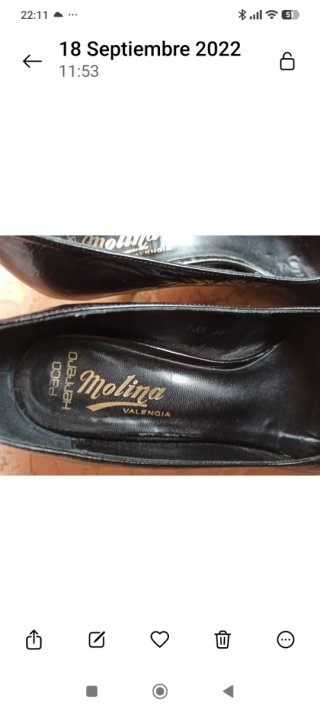 Zapatos Piel Negros