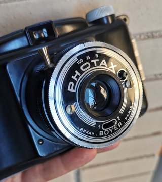 1952 Cámara Fotográfica baquelita antigua funciona
