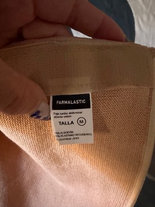 Faja Tubular Farmalastic Talla Única Beige