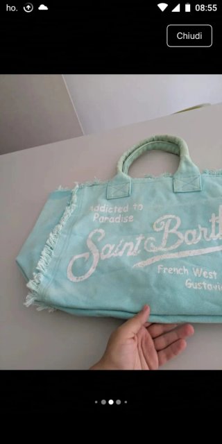 Borsa Saint Barth Vanity grande
