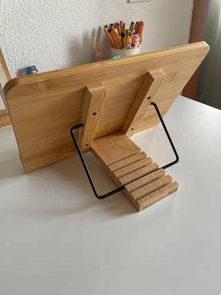 Atril plegable para leer